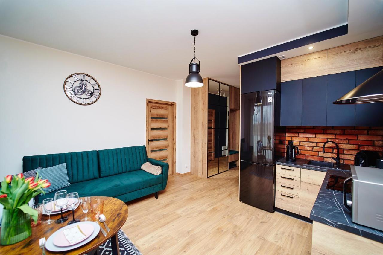 Апартаменты Apartament ,, Cos Niecos ,, Suwalki Loft, Klimatyzacja, Prywatny Parking, Monitorowane Zamkniete Osiedle Экстерьер фото
